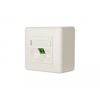 Stopcontact LC-D METZ CONNECT 1501207K1A-E wit