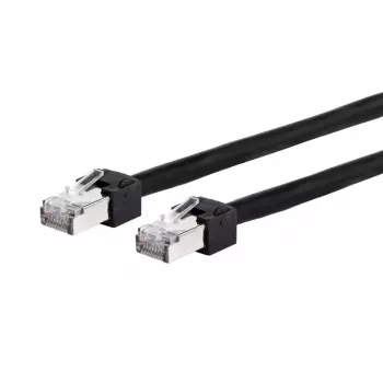 Netwerkkabel METZ CONNECT 13084F5000-E 5 m Cat5e S/UTP zwart