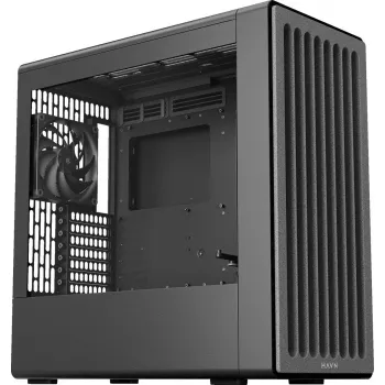 Mid-tower-pc-behuizing HAVN BF 360 ATX zwart met RGB-ventilatoren