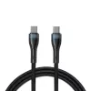 USB-C-naar-USB-C-kabel 1 m, 4smarts 540429, zwart, 0,48 Gbit/s