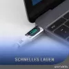 USB-kabel 4smarts 540954 3 m USB-C wit USB 2.0 0,48 Gbit/s