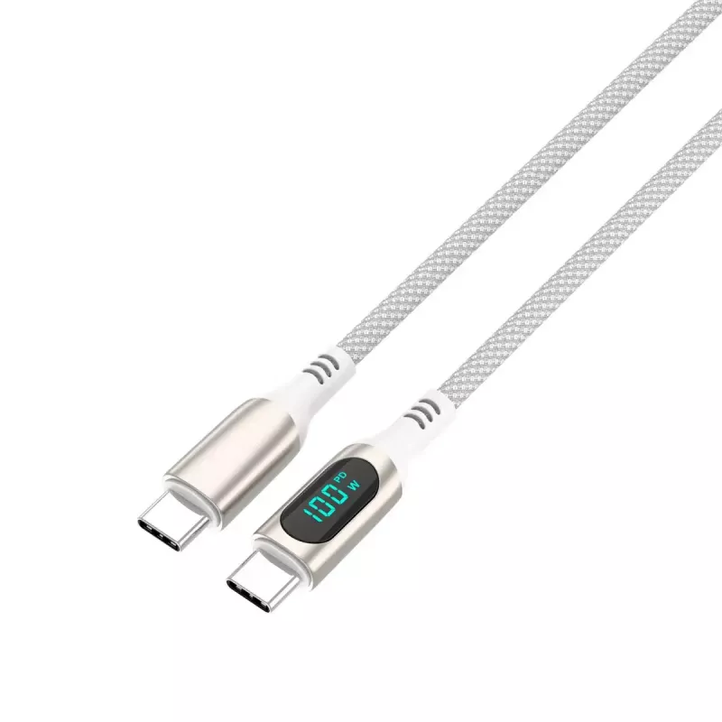 USB-kabel 4smarts 540954 3 m USB-C wit USB 2.0 0,48 Gbit/s