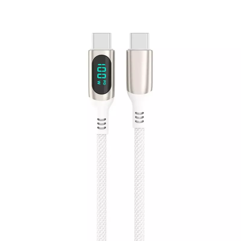 USB-kabel 4smarts 540954 3 m USB-C wit USB 2.0 0,48 Gbit/s
