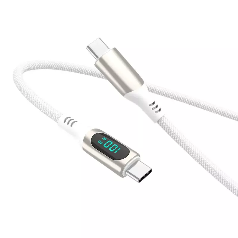 USB-kabel 4smarts 540954 3 m USB-C wit USB 2.0 0,48 Gbit/s