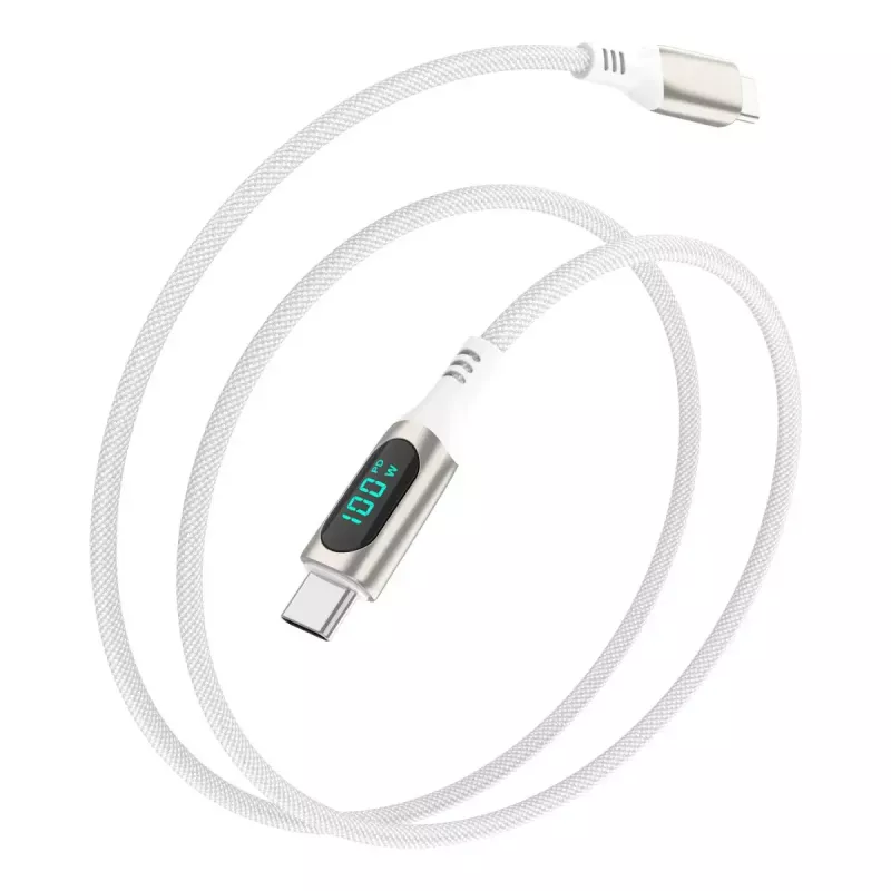 USB-kabel 4smarts 540954 3 m USB-C wit USB 2.0 0,48 Gbit/s