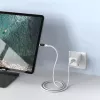 USB-kabel 4smarts 540954 3 m USB-C wit USB 2.0 0,48 Gbit/s