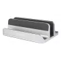 4smarts passieve houder voor laptop, tablet/UMPC en smartphone — model 541806, zilver