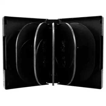 DVD-hoes MediaRange 12 discs 39 mm zwart