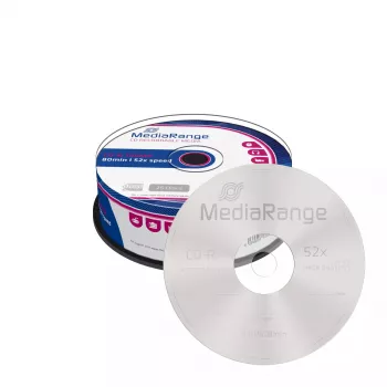 CD-R MediaRange MR201 700 MB 52x 25 stuks