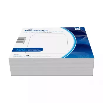 Sleeve case MediaRange BOX66 optische disc case 1 discs wit