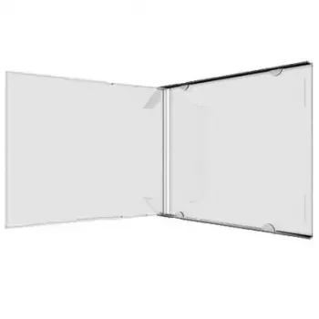 Jewel case MediaRange BOX110-200 1 disc transparant