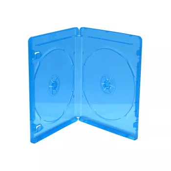 MediaRange Blu-ray-hoes voor 2 discs blauw