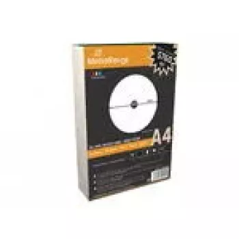Zelfklevende etiketten MediaRange MRINK130 wit 100 stuks