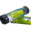 Secolan extra sterke vuilniszakken 120 L, verpakking 1×10, grijs/zwart