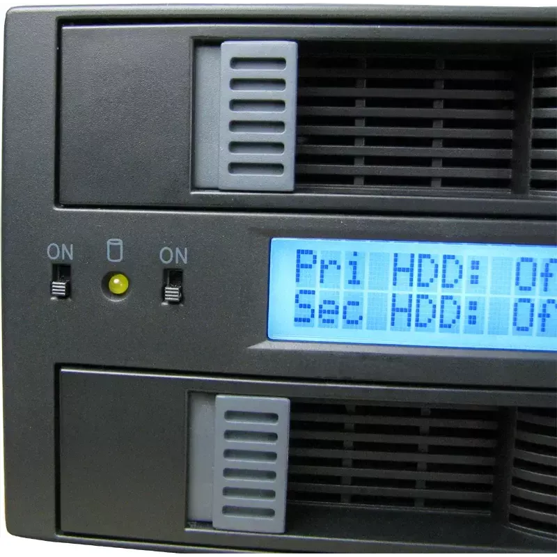 Inter-Tech SB-C 102 Sub-RAID-behuizing voor 2x 3,5-inch SATA, zwart