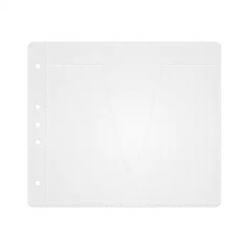 Beschermhoes MediaRange BOX60 voor 2 discs wit
