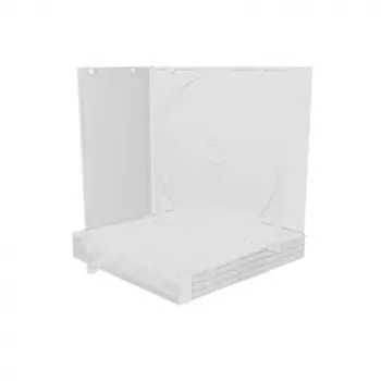 Optische disc-hoes MediaRange BOX23-T jewel case 1 disc transparant