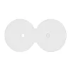 C-Shell-hoes MediaRange BOX86 transparant 1 disc