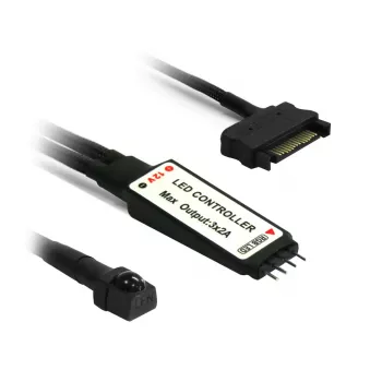 Smart Home lichtregeling Nanoxia NXRGBC draadloos zwart wit