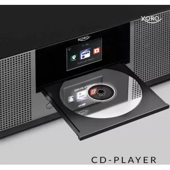 Compact multi-mikro-systeem XORO SAT100380 — internetradio met DAB+ en FM (UKW)