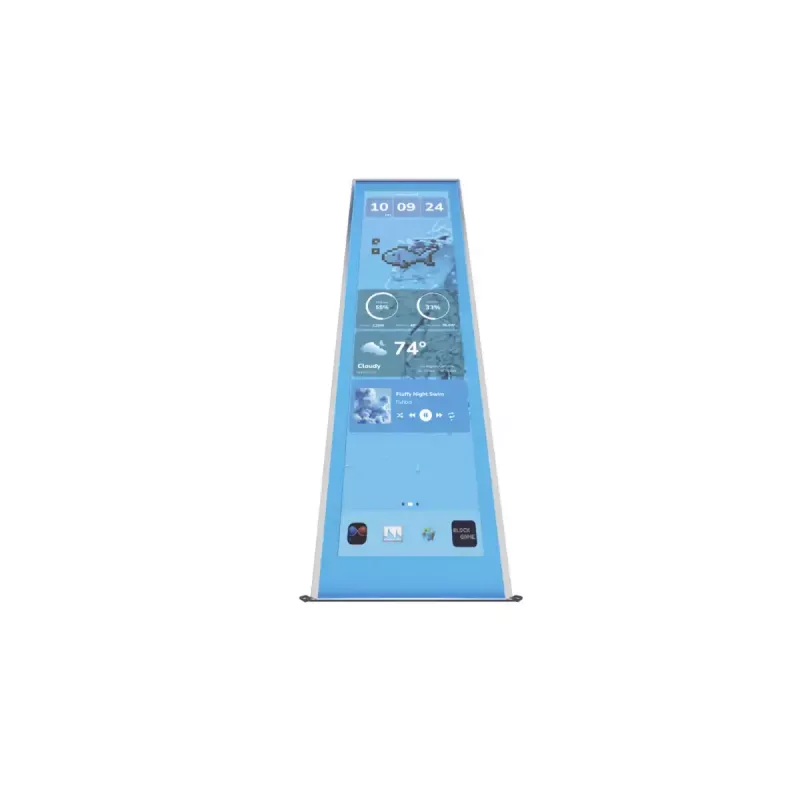 HYTE Y70 Touch Display Upgrade Blueberry Milk — 14,5-inch touchscreen, blauw