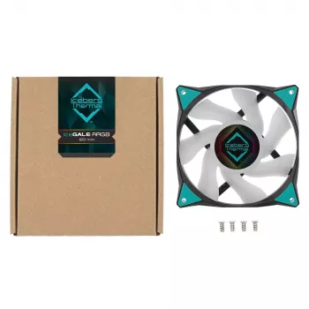 Fan Iceberg Thermal IceGALE ARGB 12 cm zwart