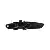 Outdoormes met vast lemmet Gerber Principle zwart – bushcraft, compact gebruiksm lemmet