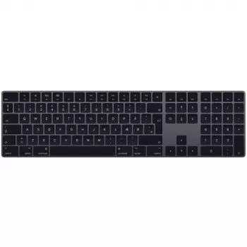 Toetsenbord Apple Magic Keyboard universeel Bluetooth QWERTY Deens grijs