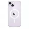 Clear Case hoes Apple iPhone 14 transparant MagSafe
