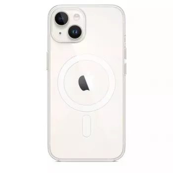 Clear Case hoes Apple iPhone 14 transparant MagSafe
