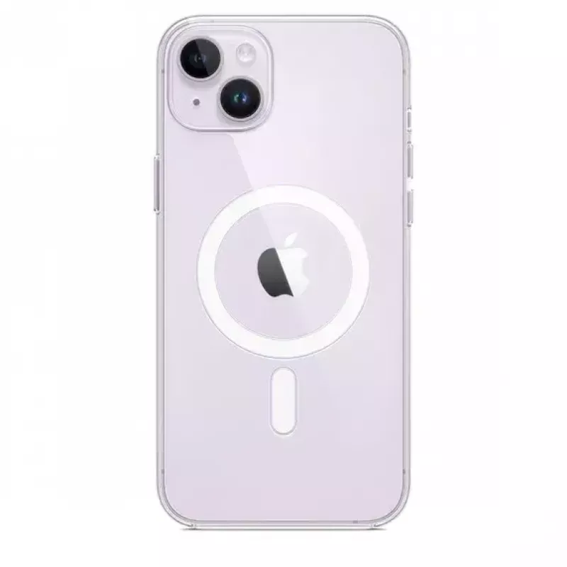 Clear Case hoes Apple iPhone 14 Plus MagSafe transparant