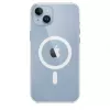 Clear Case hoes Apple iPhone 14 Plus MagSafe transparant