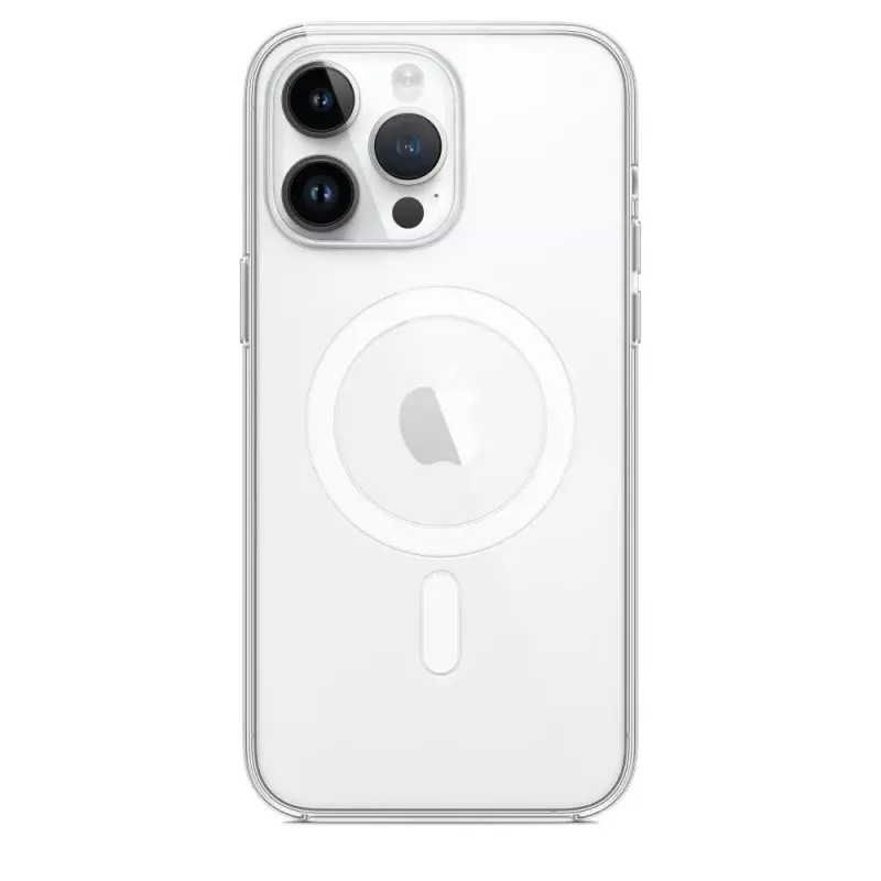 Transparante beschermhoes voor Apple iPhone 14 Pro Max (6,7 inch) met MagSafe, transparant