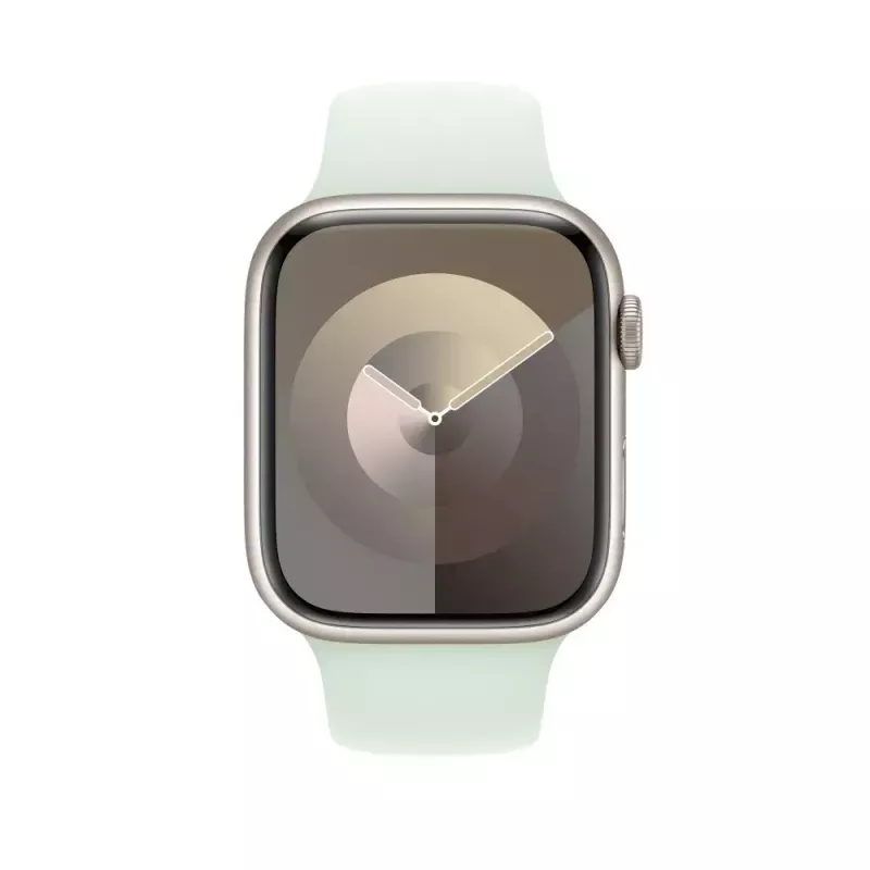 Apple Band 45 mm Soft Mint sportarmband M/L comfortabele pasvorm mintkleur