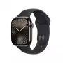 Smartwatch Apple Watch Series 10 GPS + Cellular 42mm leisteen-titanium behuizing zwart