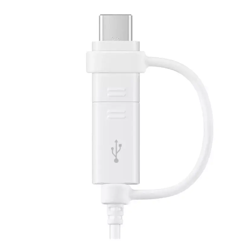 USB-kabel Samsung EP-DG930 1,5 m USB-A USB-C/Micro-USB-B wit