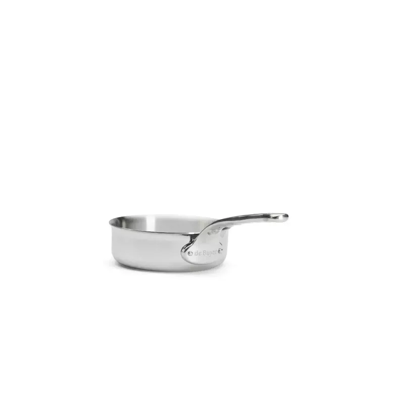 de Buyer Affinity Straight Sauteuse 16 cm, 1 L, roestvrij staal