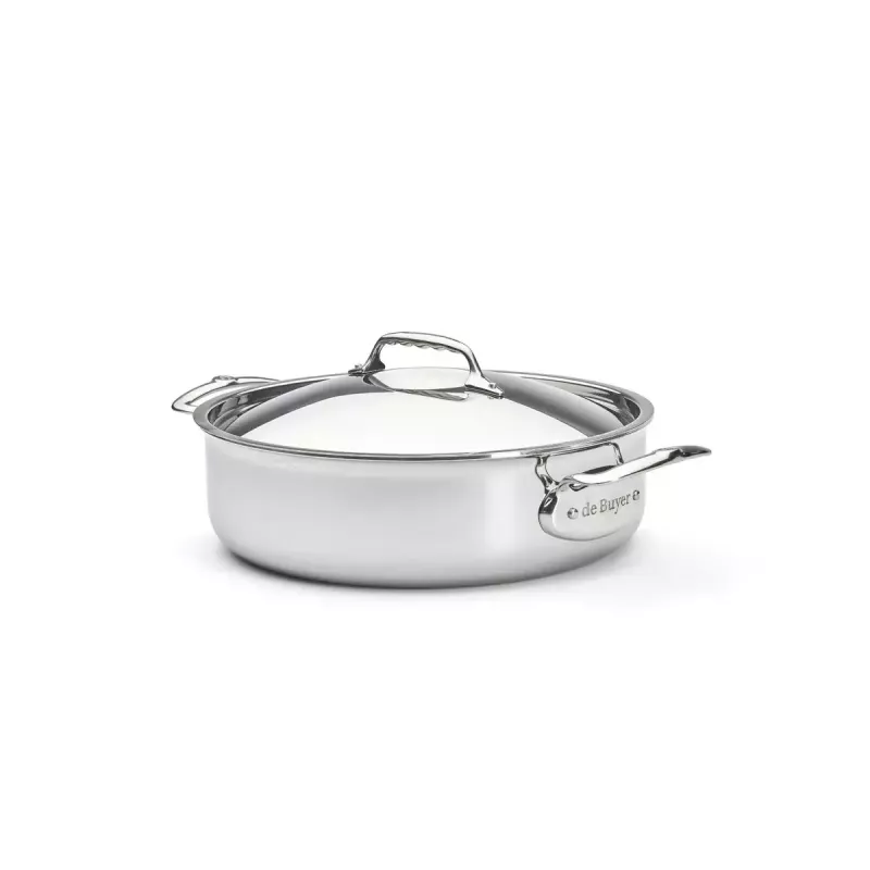 Sautépan de Buyer Affinity RVS 28 cm rond