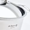 de Buyer Affinity Kookpan met deksel, 28 cm, roestvrij staal