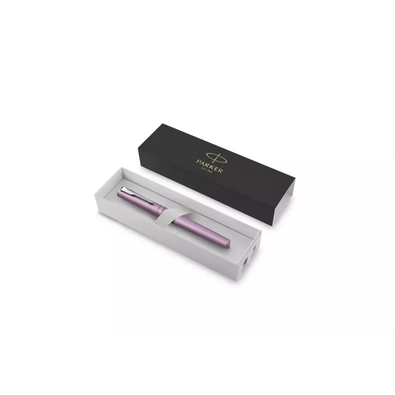 Stickpen Parker Vector XL zwart lila