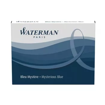 Vulpenvulling Waterman S0110910 blauw 8 stuks