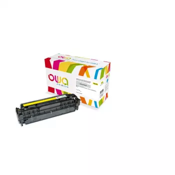 Toner OWA Armor CE412A 2600 pagina's 2300 pagina's geel