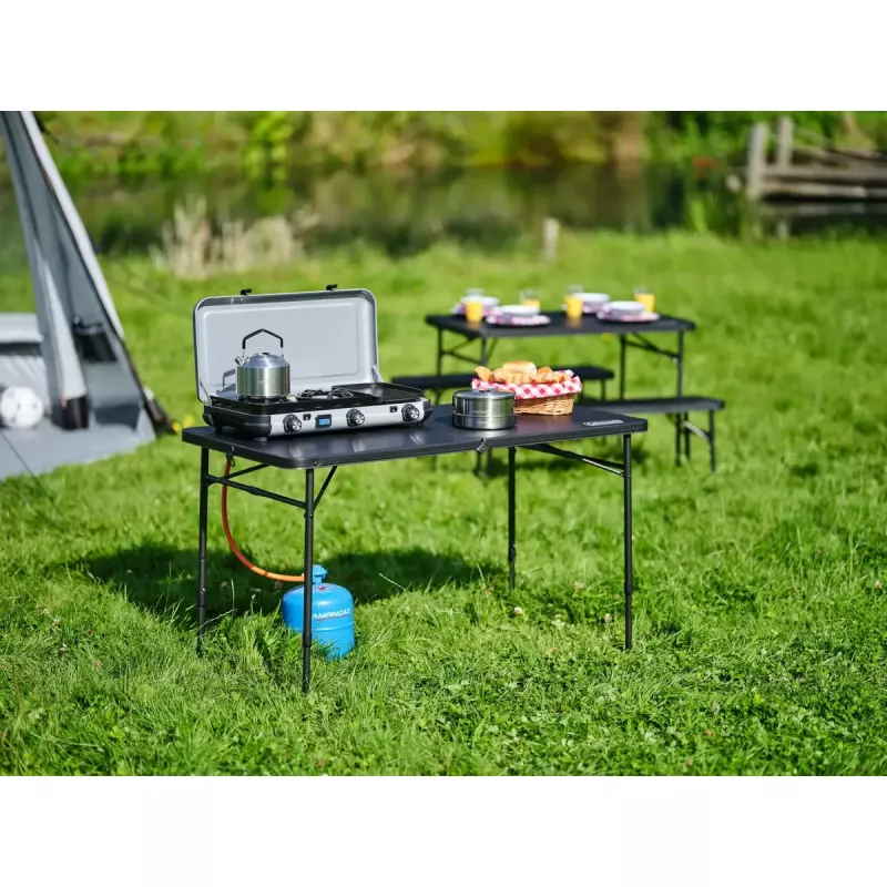 Waterkoker Campingaz 2197186 1,5 l RVS zwart handvat