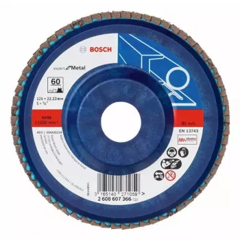 Reinigingsschijf Bosch 2 608 607 366 vlak middelpunt metaal
