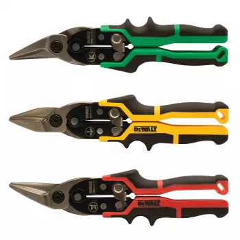 DeWALT DWHT14676-0 plaatsschaar-set, 3-delig