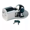Koppelingsslot MASTER LOCK universeel aanhangerkoppelingsslot zilver platte sleutel