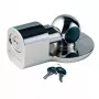 Koppelingsslot MASTER LOCK universeel aanhangerkoppelingsslot zilver platte sleutel