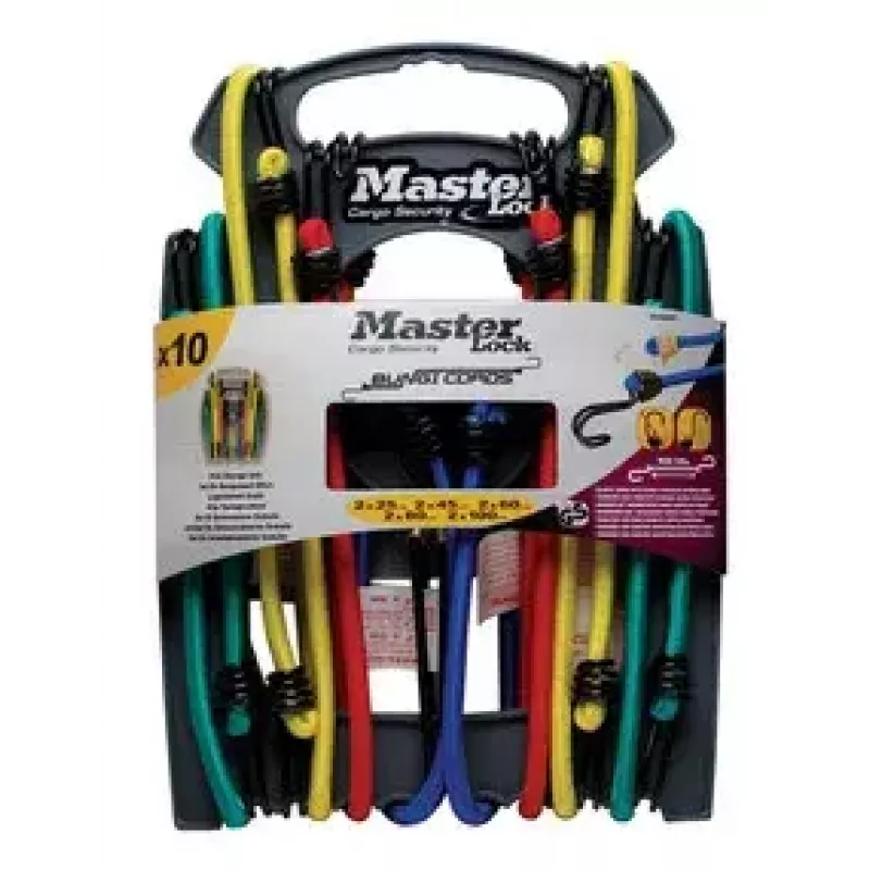 Spanband MASTER LOCK Reverse Twin Wire set veelkleurig 10 stuks