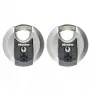 Discus-hangslot MASTER LOCK 70 mm RVS gelijksluitend 2-pack