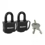 Hangslot MASTER LOCK 7804EURT 2 x 40 mm gelamineerd staal zwart